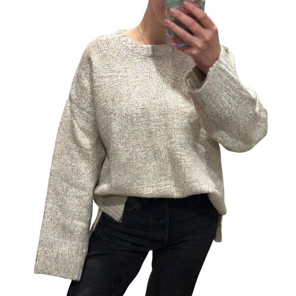 ZARA coolest sweater ever! Size Large (NWT) - Picture 1 of 12